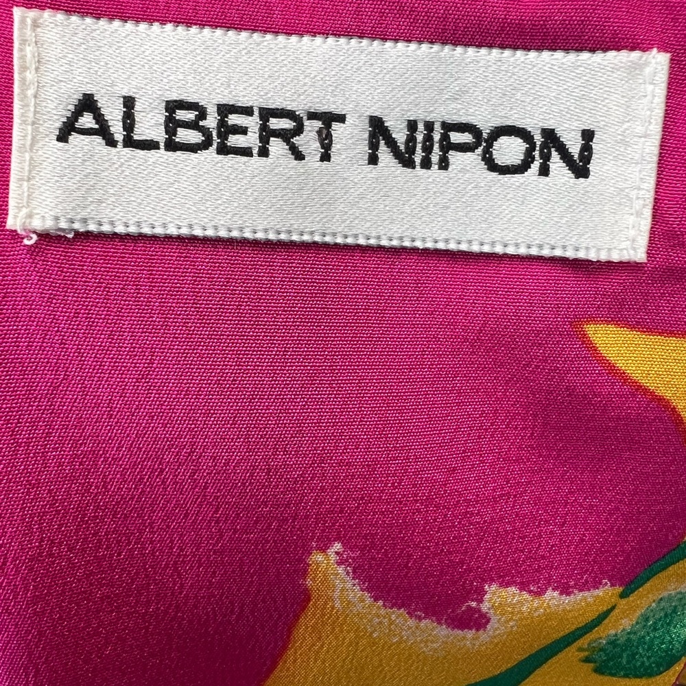 Vintage Albert Nipon Silk Dress - image 5